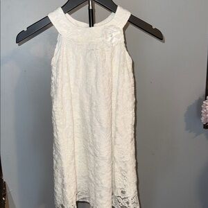Carter's Cream Lace Formal Dress